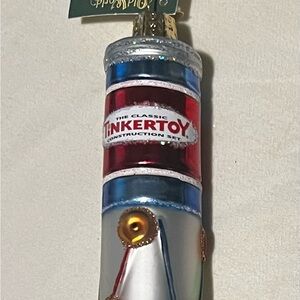 Unique glass Christmas tree ornament.